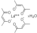 乙酰丙酮镧水合物结构式_64424-12-0结构式