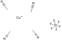 六氟磷酸四乙氰铜结构式_64443-05-6结构式