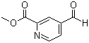 4-甲酰基吡啶-2-羧酸甲酯结构式_64463-46-3结构式