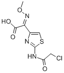 (2Z)-{2-[(氯乙酰基)氨基]-1,3-噻唑-4-基}(甲氧基亚氨基)乙酸结构式_64486-18-6结构式