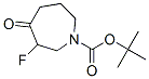 3-氟六氢-4-氧代-1H-氮杂革-1-羧酸-1-二甲基乙酯结构式_644982-12-7结构式