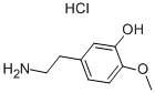 4-甲氧基-3-羟基苯乙胺盐酸盐结构式_645-33-0结构式