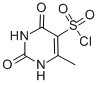 1,2,3,4-四氢-6-甲基-2,4-二氧代-5-嘧啶磺酰氯结构式_6461-30-9结构式