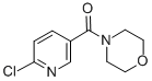 (6-氯-3-吡啶)-4-吗啉甲酮结构式_64614-49-9结构式