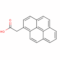 1-芘乙酸结构式_64709-55-3结构式