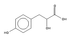 Dl-p-hydroxyphenyllactic acid Structure,6482-98-0Structure