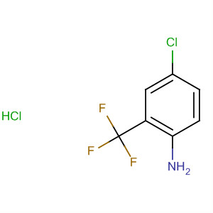 4-氯-2-三氟甲基苯胺盐酸盐结构式_648415-76-3结构式
