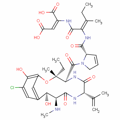 Phomopsin a Structure,64925-80-0Structure