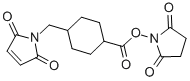 4-(N-马来酰亚胺基甲基)环己烷-1-羧酸琥珀酰亚胺酯结构式_64987-85-5结构式