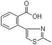 2-(2-Methyl-1,3-thiazol-4-yl)benzoic acid Structure,65032-66-8Structure