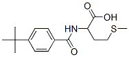 2-[(4-Tert-butylbenzoyl)amino]-4-(methylthio)butanoic acid Structure,65054-82-2Structure