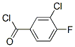 3-氯-4-氟苯甲酰氯结构式_65055-17-6结构式