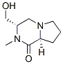 (3S,8aS)-(9CI)-六氢-3-(羟基甲基)-2-甲基吡咯并[1,2-a]吡嗪-1(2H)-酮结构式_650578-01-1结构式