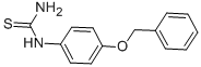 1-(4-苄氧基苯基)-2-硫脲结构式_65069-53-6结构式