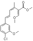 嗜球果伞素B结构式_65105-52-4结构式