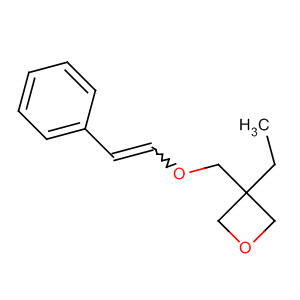 (9ci)-3-乙基-3-[[(2-苯基乙烯)氧基]甲基]-氧杂环丁烷结构式_651726-91-9结构式