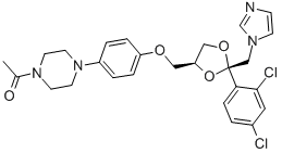 酮康唑结构式_65277-42-1结构式