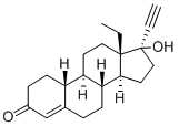 炔诺孕酮结构式_6533-00-2结构式
