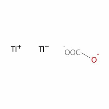 碳酸铊结构式_6533-73-9结构式