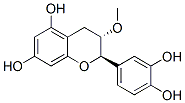 (2R-反式)-2-(3,4-二羟基苯基)-3,4-二氢-3-甲氧基-2H-1-苯并吡喃-5,7-二醇结构式_65350-86-9结构式