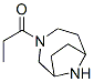 (9ci)-3-(1-氧代丙基)-3,9-二氮杂双环[4.2.1]壬烷结构式_653600-86-3结构式