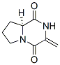 (S)-(9CI)-六氢-3-亚甲基吡咯并[1,2-a]吡嗪-1,4-二酮结构式_65519-42-8结构式
