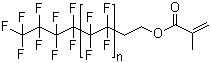 全氟烷基乙基甲基丙烯酸酯结构式_65530-66-7结构式