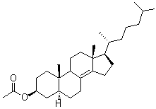 (3Beta,5alpha)-cholest-8(14)-en-3-yl acetate Structure,6562-21-6Structure