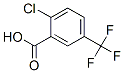 2-氯-5-(三氟甲基)苯甲酸结构式_657-06-7结构式