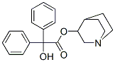 3-二苯羟乙酸奎宁脂结构式_6581-06-2结构式