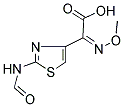 (Z)-2-(2-甲酰氨基噻唑-4-基)-2-甲氧亚氨基乙酸结构式_65872-43-7结构式