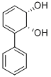 (1S-顺式)-3-苯基-3,5-环己二烯-1,2-二醇结构式_66008-24-0结构式