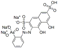 偶氮砷I结构式_66019-20-3结构式