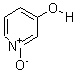 3-羟基吡啶-N-氧化物结构式_6602-28-4结构式