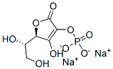 L-抗坏血酸-2-磷酸三钠盐结构式_66170-10-3结构式