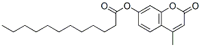4-甲基伞形酮月桂酸酯结构式_66185-71-5结构式