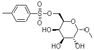 甲基-6-O-对甲苯磺酰基-α-D-葡萄糖苷结构式_6619-09-6结构式