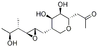 [2S-[2alpha,3beta(1R*,2R*)]]-4,8-脱水-1,3,7-三脱氧-7-[[3-(2-羟基-1-甲基丙基)环氧乙烷基]甲基]-L-塔罗-2-辛酮糖结构式_66262-70-2结构式