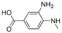 3-氨基-4-甲基氨基苯甲酸结构式_66315-15-9结构式