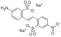 5-氨基-2-[(E)-2-(4-硝基-2-磺基苯基)乙烯基]苯磺酸结构式_6634-82-8结构式
