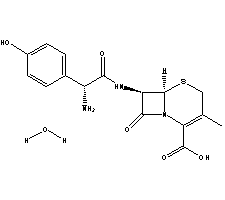 头孢羟氨苄结构式_66592-87-8结构式