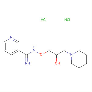 (Z)-N-(2-羟基-3-(哌啶-1-基)丙氧基)烟酰胺双盐酸盐结构式_66611-37-8结构式