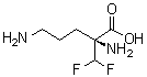 二氟甲基鸟氨酸结构式_66640-93-5结构式