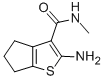2-氨基-5,6-二氢-n-甲基-4H-环戊并[b]噻吩-3-羧酰胺结构式_666715-71-5结构式