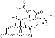 阿氯米松双丙酸酯结构式_66734-13-2结构式
