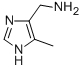 5-甲基-1H-咪唑-4-甲胺结构式_66780-83-4结构式
