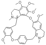 Hernandezine Structure,6681-13-6Structure