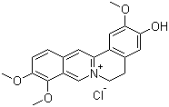 Jatrorrhizine hydrochloride Structure,6681-15-8Structure