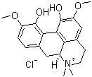 氯化木兰花碱结构式_6681-18-1结构式