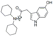 5-羟基吲哚-3-乙酸二环己胺结构式_66866-39-5结构式